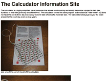 Tablet Screenshot of calcudator.com
